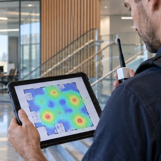 Wireless Heat map zoom